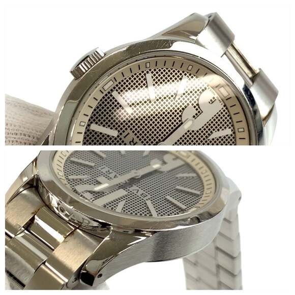BVLGARI Solotempo Silver Stainless Steel Watch ST37S, Quartz Movement, Dial, ...